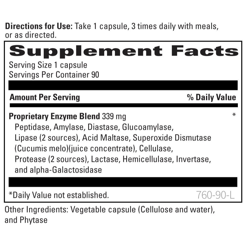 GM-H3 90 vL Supplement Facts